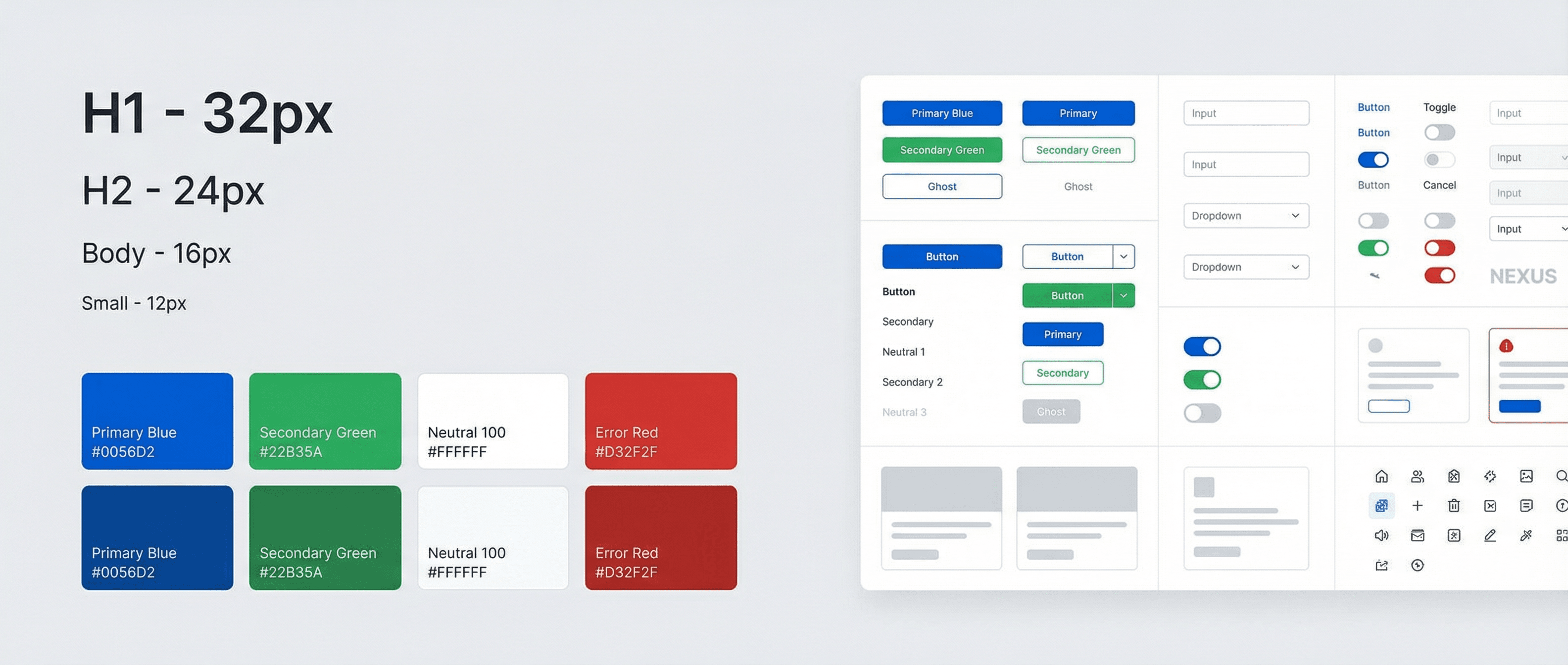 Unified Design System for SaaS Platform